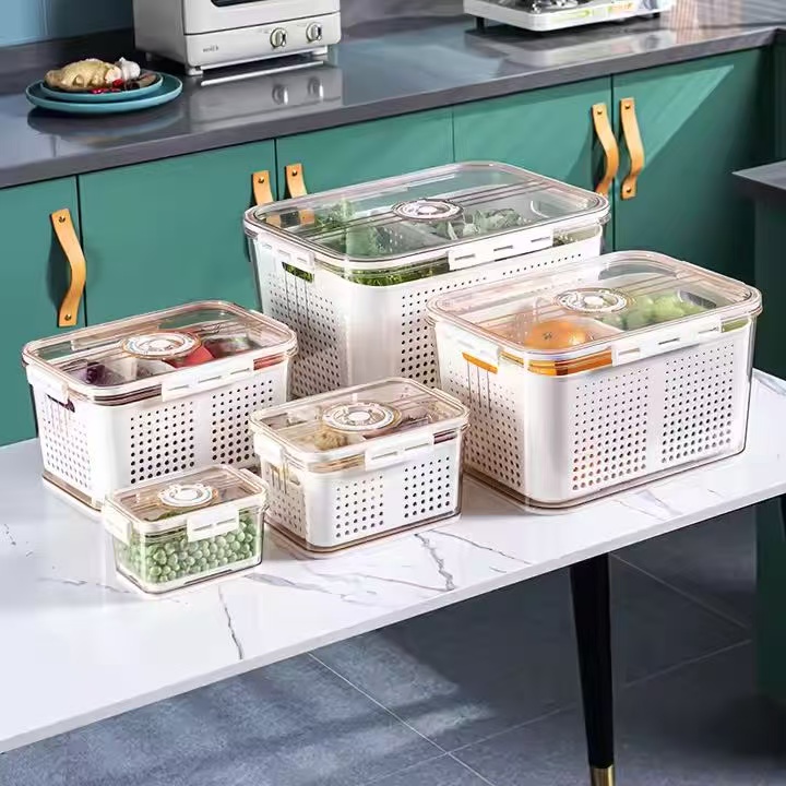 Drainable Crisper a été vérifié: la préservation de la fraîcheur des légumes à feuilles est prolongée de 5-7 jours