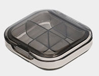 Boîte de pilules de compartiments portables