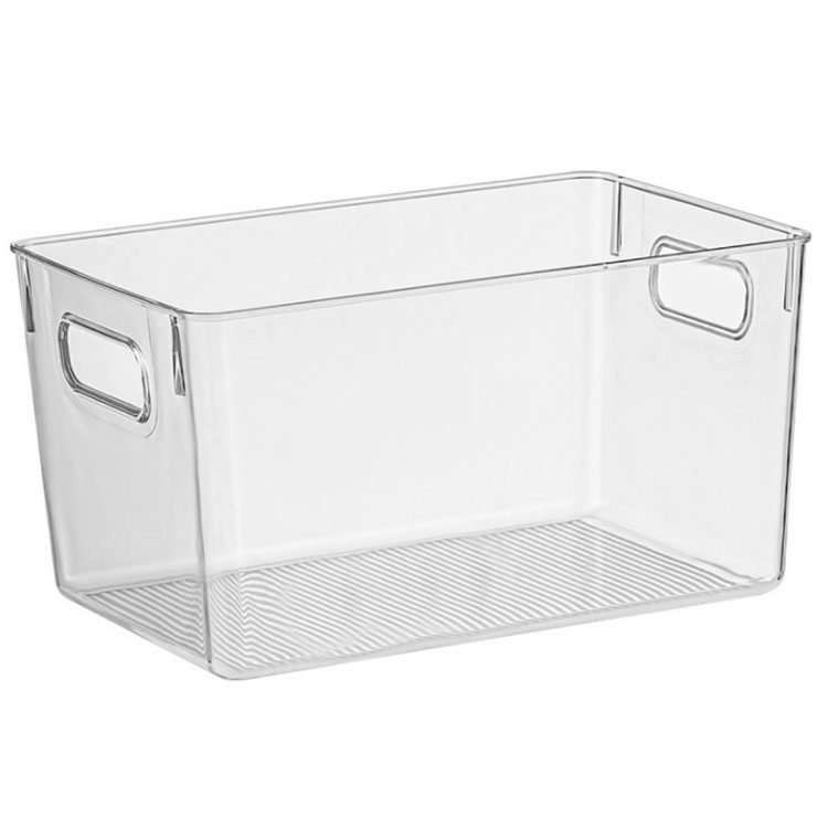 Boîte de stockage des ménages transparent